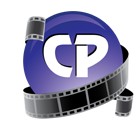 Logo of Criterion Pictures - Purple Globe wrapped in film